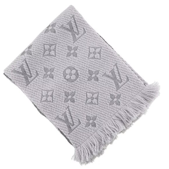 LOUIS VUITTON Escalp Logo Mania Scarf wool unisex - Picture 1 of 16